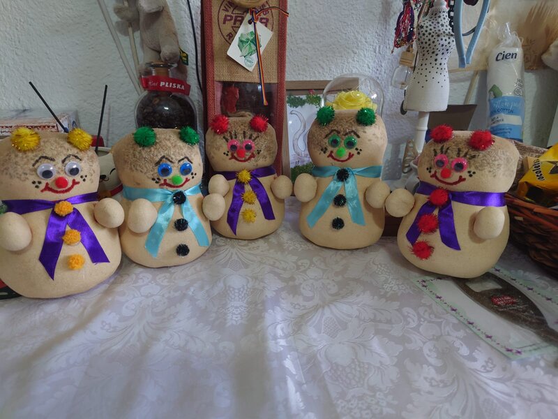 Papusi cu grau pentru Sf Andrei