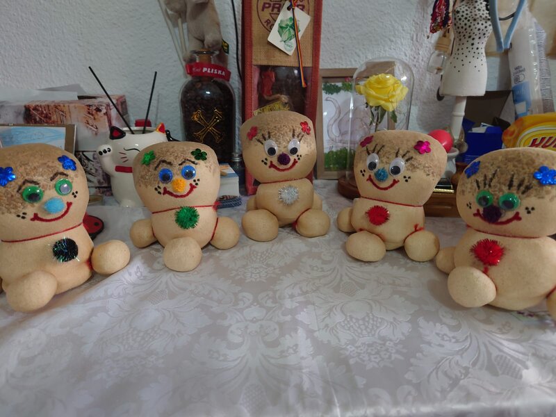 Papusi cu grau pentru Sf Andrei